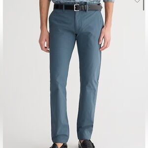 J crew charcoal steel 484 Slim-fit tech pant